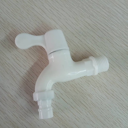 ไฟฉายความเร็วสูงต่อความร้อนสูงกันน้ำต่อกระเด็นหัวต่อต่อพลาสติก Water Tap PVC Washing Machine /White 50100057 50030009 50030008