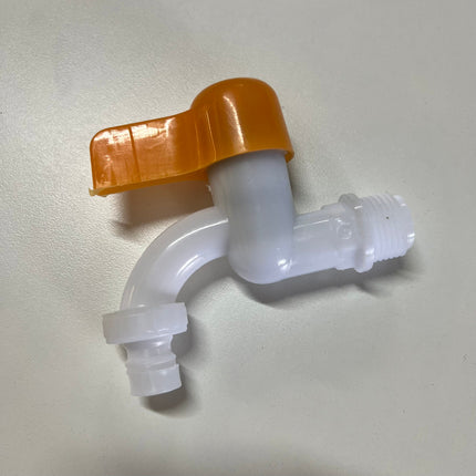 ไฟฉายความเร็วสูงต่อความร้อนสูงกันน้ำต่อกระเด็นหัวต่อต่อพลาสติก Water Tap PVC Washing Machine /White 50100057 50030009 50030008
