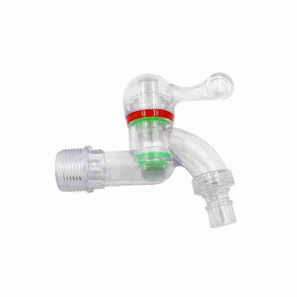 ไฟฉายความเร็วสูงต่อความร้อนสูงกันน้ำต่อกระเด็นหัวต่อต่อพลาสติก Water Tap PVC Washing Machine /White 50100057 50030009 50030008
