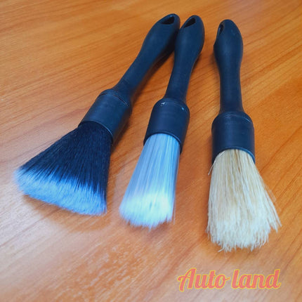 🔥พร้อมส่ง🔥แปรงทำความสะอาด แปรงปัดฝุ่น ทำความสะอาดภายใน แปรงขนนุ่ม แปรงเซต 3ชิ้น สินค้าในไทย