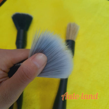 🔥พร้อมส่ง🔥แปรงทำความสะอาด แปรงปัดฝุ่น ทำความสะอาดภายใน แปรงขนนุ่ม แปรงเซต 3ชิ้น สินค้าในไทย