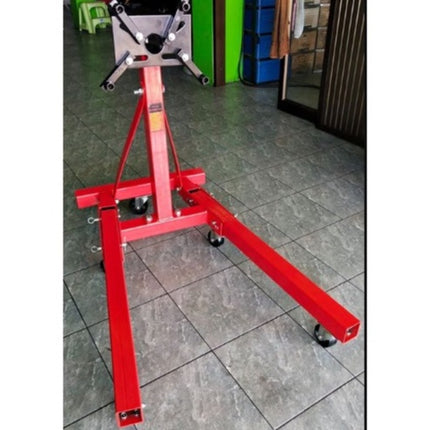 แท่นประกอบเครื่องยนต์ หมุนได้ 360 องศา Engine Support รับน้ำหนักได้ 2000 ปอนด์  สามารถพับเก็บได้ แท่นย ขาตั้งซ่อมเครื่อ