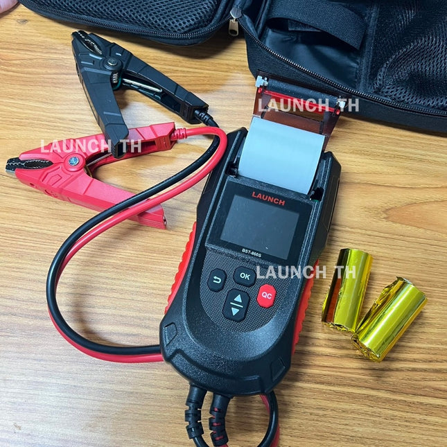 LAUNCH BST860S 12V เครื่องทดสอบแบตเตอรี่รถยนต์ พร้อมพริ้นเตอร์ในตัว (Battery System Tester)