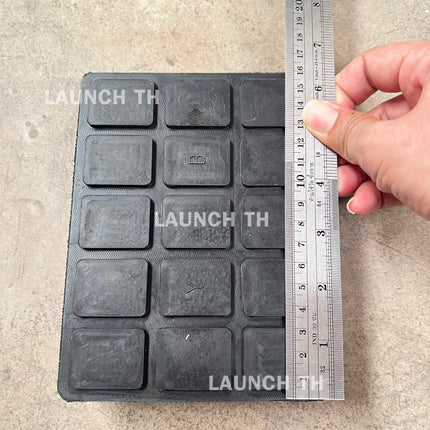 LAUNCH RUBBER PAD 40MM ก้อนยางเหลี่ยม ยางรองขาลิฟท์เอ็กซ์ ลิฟท์กรรไกร
