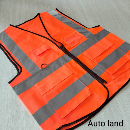 🔥พร้อมส่ง🔥เสื้อสะท้อนแสง เซฟตี้ จราจร safety vest สีเขียว/สี้ส้ม แบบเสื้อ และ แบบตาข่าย ราคา/ชิ้น สินค้าในไทย