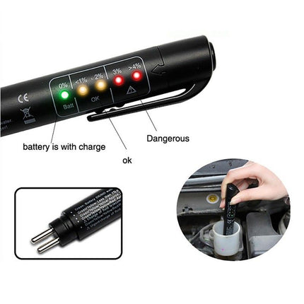 🔥พร้อมส่ง🔥 ปากกา ทดสอบคุณภาพ น้ำมันเบรค ปากกาทดสอบน้ำมัน Battery Oil Tester ปากกาตรวจสอบคุณภาพน้ำมัน ที่แม่นยํา