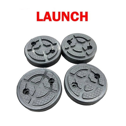 LAUNCH RUBBER PAD(O) ก้อนยางกลม รองขาลิฟท์ LAUNCH 4ชิ้น/ชุด
