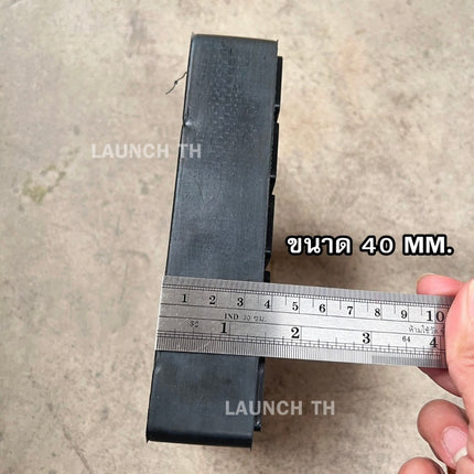 LAUNCH RUBBER PAD 40MM ก้อนยางเหลี่ยม ยางรองขาลิฟท์เอ็กซ์ ลิฟท์กรรไกร