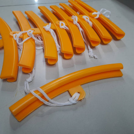 ยางรองขอบล้อ ยางรองขอบแม็ก ยางกันรอย ยางรองแม็ก ยางรองกันรอย  ล้อแม็ก สีเหลือง 20cm.ยางรองขอบล้อ สินค้าพร้อมส่งในไทย