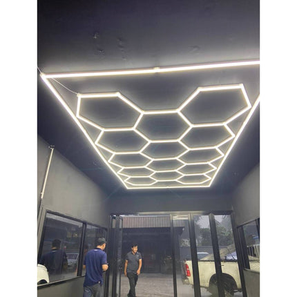 💥พร้อมส่ง💥ไฟ LED ติดฝ้า ไฟรังผึ้ง ไฟคาร์แคร์ Car Washing Station LED ไฟเพดาน สินค้าในไทย