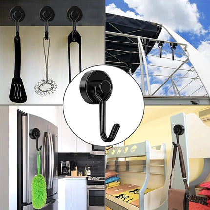 🔥พร้อมส่ง🔥ตะขอแม่เหล็ก หมุน 360 ํ Hook Magnet ตะขอเกี่ยว แขวนกุญแจ magnet แม่เหล็กแรงดึงดูดสูง สินค้าในไทย