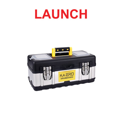 LAUNCH STAINLESS STEEL BOX กล่องเครื่องมือ แบบมีถาดรองด้านใน กล่องใส่เครื่องมือแสตนเลส
