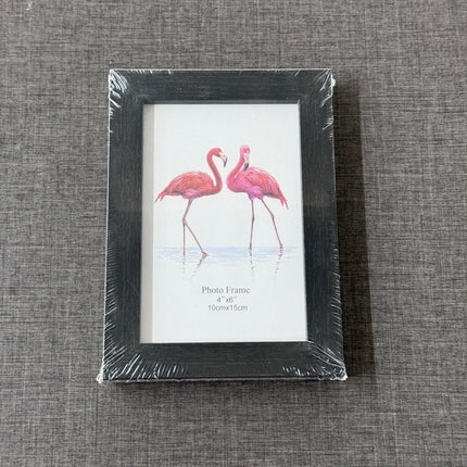 [พร้อมส่ง] กรอบรูปไม้ฮาร์ดแวร์มีขาตั้งรูแขวนแบบเรียบได้อย่างลงตัว-นอนใส่ภาพตกแต่งบ้านของขวัญวันเกิดราคา/ชิ้น