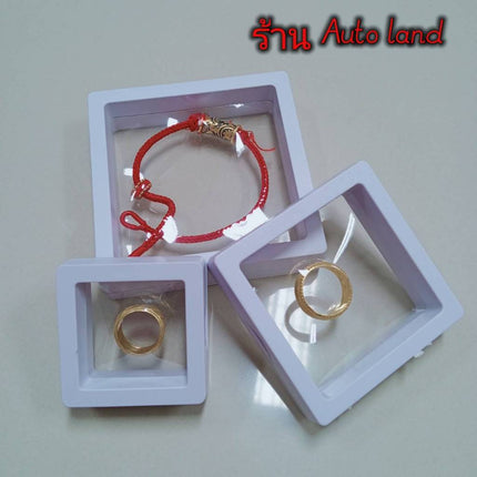 🔥พร้อมส่ง🔥กล่องเก็บเครื่องประดับ ที่ใส่เหรียญ กรอบใส่พระ เก็บสร้อยคอ เคสโชว์ มีฐานตั้ง มีหลายขนาด (สินค้าในไทย)
