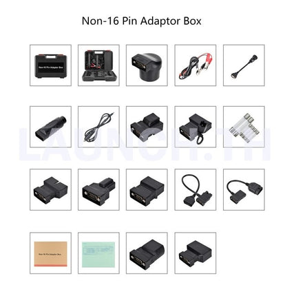 LAUNCH  Non-16pin Connector Box อุปกรณ์สายอะแดปเตอร์ OBD2  X431