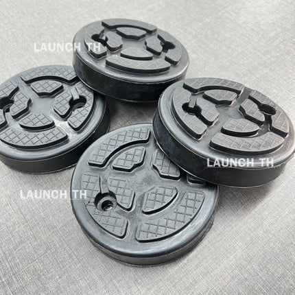 LAUNCH RUBBER PAD(O) ก้อนยางกลม รองขาลิฟท์ LAUNCH 4ชิ้น/ชุด