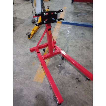 แท่นประกอบเครื่องยนต์ หมุนได้ 360 องศา Engine Support รับน้ำหนักได้ 2000 ปอนด์  สามารถพับเก็บได้ แท่นย ขาตั้งซ่อมเครื่อ