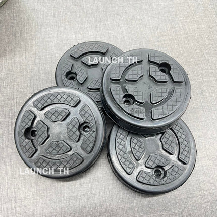 LAUNCH RUBBER PAD(O) ก้อนยางกลม รองขาลิฟท์ LAUNCH 4ชิ้น/ชุด