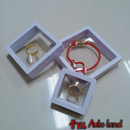 🔥พร้อมส่ง🔥กล่องเก็บเครื่องประดับ ที่ใส่เหรียญ กรอบใส่พระ เก็บสร้อยคอ เคสโชว์ มีฐานตั้ง มีหลายขนาด (สินค้าในไทย)