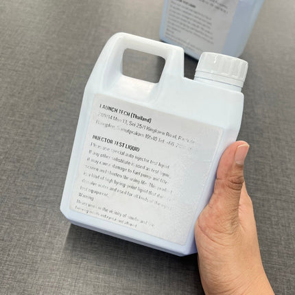 LAUNCH Cleaning Solution & Test น้ำยาทดสอบหัวฉีดเบนซิน น้ำยาเทส น้ำยาล้าง (สำหรับเครื่องล้างหัวฉีดแบบเบนซิน)