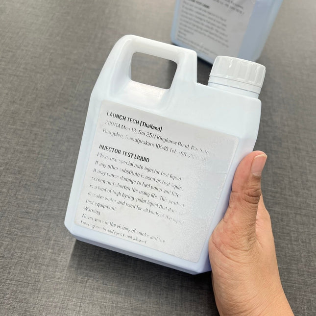 LAUNCH Cleaning Solution & Test น้ำยาทดสอบหัวฉีดเบนซิน น้ำยาเทส น้ำยาล้าง (สำหรับเครื่องล้างหัวฉีดแบบเบนซิน)