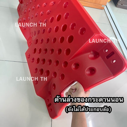 LAUNCH Creeper board   กระดานนอน ที่รองซ่อมเครื่องใต้ท้องรถ แบบมีล้อเลื่อน สีแดง ขนาด 36 นิ้ว และ 40 นิ้ว