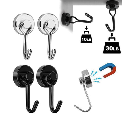 🔥พร้อมส่ง🔥ตะขอแม่เหล็ก หมุน 360 ํ Hook Magnet ตะขอเกี่ยว แขวนกุญแจ magnet แม่เหล็กแรงดึงดูดสูง สินค้าในไทย