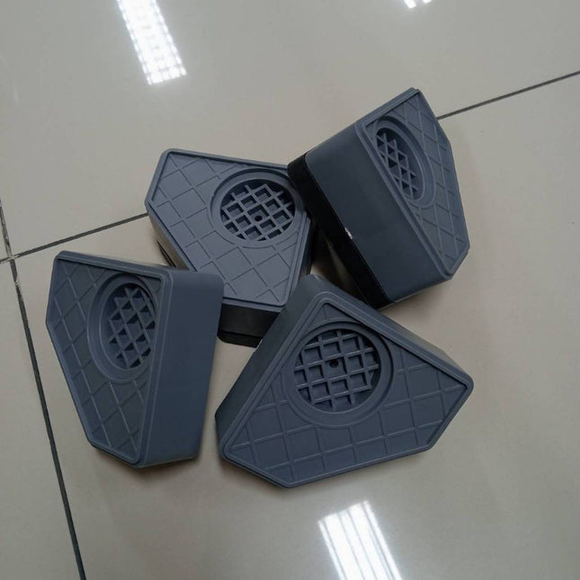 (4 ชิ้น) ยางรองเครื่องซักผ้า  ที่รองเครื่องซักผ้า ที่รองตู้เย็น ขายาง กันสั่นสะเทือน กันลื่น ขารอง เพิ่มความสูง