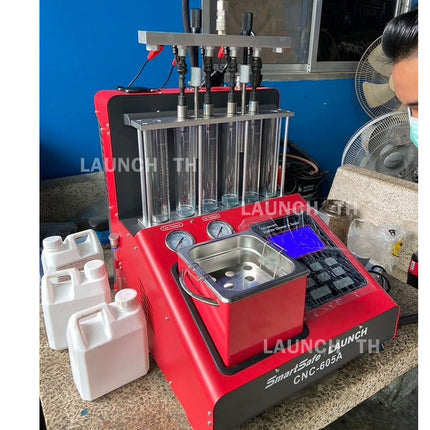 LAUNCH Cleaning Solution & Test น้ำยาทดสอบหัวฉีดเบนซิน น้ำยาเทส น้ำยาล้าง (สำหรับเครื่องล้างหัวฉีดแบบเบนซิน)