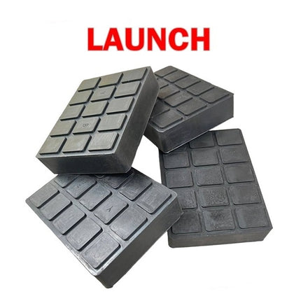 LAUNCH RUBBER PAD 40MM ก้อนยางเหลี่ยม ยางรองขาลิฟท์เอ็กซ์ ลิฟท์กรรไกร
