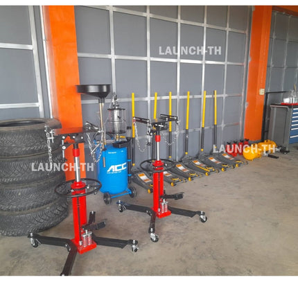 LAUNCH Low Profile Floor Jack แม่แรงตะเข้ แบบโหลดเตี้ย 3 ตัน 2 ลูกสูบ