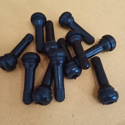 [พร้อมส่ง] จุ๊ป จุ๊ปลม จุ๊ปยาง จุ๊ปลมยางดำ จุ๊ปลมยางดำ Tyre Valve (TR412 TR413 TR414 TR415) ราคา/10ชิ้น
