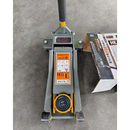 🔥พร้อมส่ง🔥แม่แรงตะเฆ้ แม่แรงยกรถ แม่แรง ตะเข้ 3 ตัน โหลดเตี้ย 2สูบ Low Profile jack 3.0 ton สำหรับรถโหลด  รุ่น NF-KYDL3