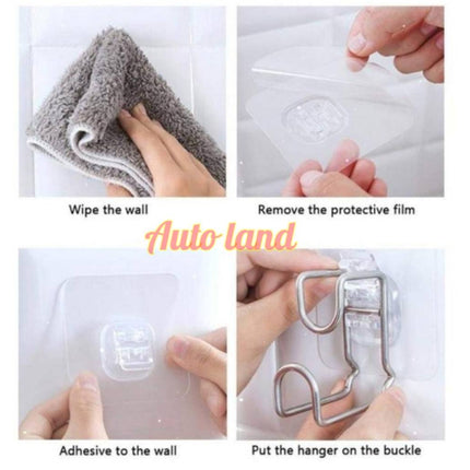 🔥พร้อมส่ง🔥ตะขอ ที่แขวนกะละมัง ที่แขวนอเนกประสงค์  แบบติดผนัง ไม่ต้องเจาะ ประหยัดพื้นที่ รับน้ำหนักได้เยอะ สินค้าในไทย