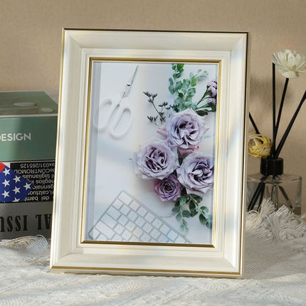 🚚พร้อมส่ง🚚กรอบรูป กรอบรูปมินิมอล กรอบรูปสี่เหลี่ยม กรอบรูปแบบตั้งโต๊ะ สไตล์มินิมอล ขาตั้ง หูแขวน มีหลายแบบ