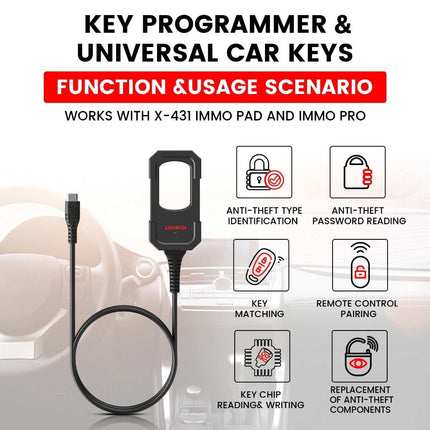 Launch X431 Key กุญแจพร้อมชิป และสมาร์ทคีย์ (ราคาสินค้า / 1ชิ้น)