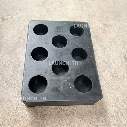 LAUNCH RUBBER PAD 40MM ก้อนยางเหลี่ยม ยางรองขาลิฟท์เอ็กซ์ ลิฟท์กรรไกร