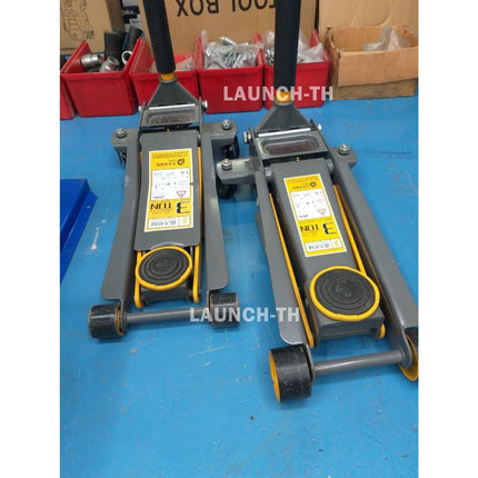 LAUNCH Low Profile Floor Jack แม่แรงตะเข้ แบบโหลดเตี้ย 3 ตัน 2 ลูกสูบ