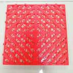 400x400x30 สีแดง