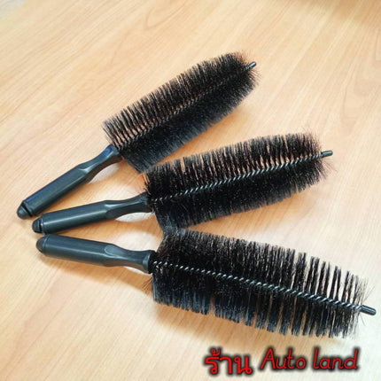 🔥พร้อมส่ง🔥แปรงทำความสะอาด ล้างรถยนต์ ล้างล้อแม็ก ขัดล้อ ซี่ล้อรถยนต์ ที่ล้างรถยนต์ สีดำ สินค้าในไทย