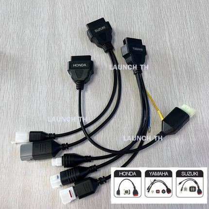เครื่องวิเคราะห์ปัญหารถมอเตอร์ไซด์ MST T2  สามารถใช้กับรุ่น Honda,Yamaha,Suzuki