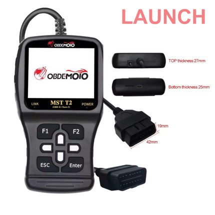 เครื่องวิเคราะห์ปัญหารถมอเตอร์ไซด์ MST T2  สามารถใช้กับรุ่น Honda,Yamaha,Suzuki