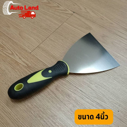 🔥พร้อมส่ง🔥เกียงฉาบปูน เกรียงโป๊วสี เหล็ก ด้ามพลาสติก ขนาด 2" 3 " 4" ไม่เป็นสนิมง่าย สินค้าในไทย