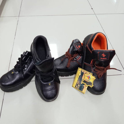 รองเท้าเซฟตี้ PU safety shoes รองเท้าแรงงาน รองเท้า รองเท้าหัวเหล็ก คุณภาพสูง ไซส์ 41-43  สินค้าในไทย