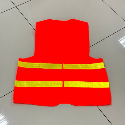 🔥พร้อมส่ง🔥เสื้อสะท้อนแสง เซฟตี้ จราจร safety vest สีเขียว/สี้ส้ม แบบเสื้อ และ แบบตาข่าย ราคา/ชิ้น สินค้าในไทย