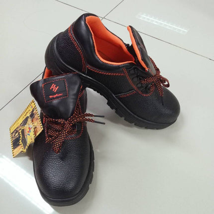 รองเท้าเซฟตี้ PU safety shoes รองเท้าแรงงาน รองเท้า รองเท้าหัวเหล็ก คุณภาพสูง ไซส์ 41-43  สินค้าในไทย