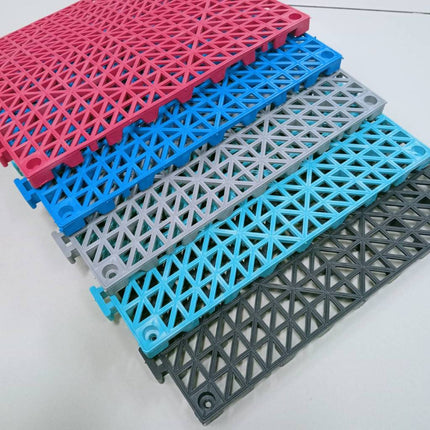 🚚พร้อมส่ง🚚แผ่นรองกันลื่น DIY ในห้องน้ำหรือห้องครัว แผ่นปู แผ่นกันลื่นในห้องน้ำ แผ่นปูพื้นกันลื่น ขนาด 30cm*30cm*1.5cm