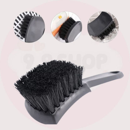 🚚พร้อมส่ง🚚 แปรง ขัดขอบล้อรถยนต์ สําหรับล้างล้อ ขัดซุ้มล้อ สีดำ แปรงล้างรถ ราคา/ชิ้น  สินค้าในไทย