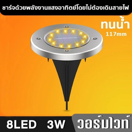 🔥พร้อมส่ง🔥ไฟโซล่าเซลล์ ติดผนัง ไฟติดผนังโซล่าเซลส์ 3 โหมด การทำงาน หลอด100LEDs ใช้พลังงานแสงอาทิตย์