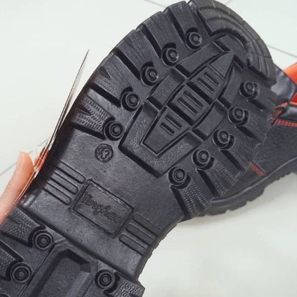 รองเท้าเซฟตี้ PU safety shoes รองเท้าแรงงาน รองเท้า รองเท้าหัวเหล็ก คุณภาพสูง ไซส์ 41-43  สินค้าในไทย